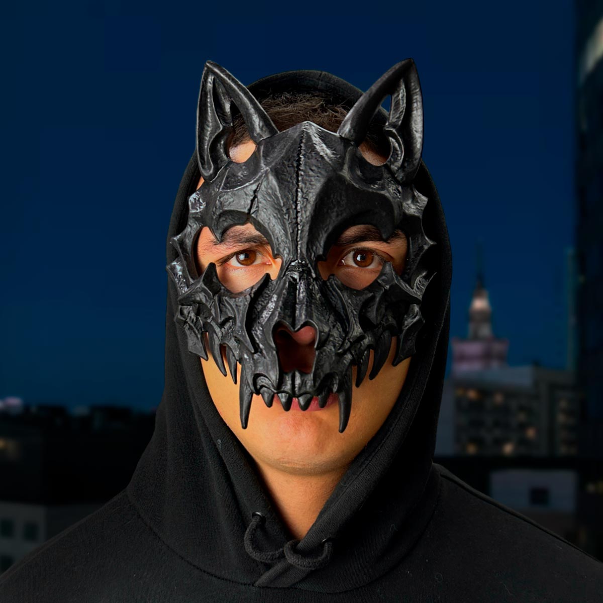 Mascara Craneo Perro Purga OF-1430